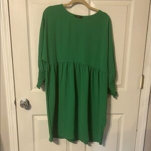 Green Mini Dress